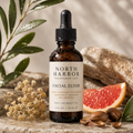 North Harbor Facial Elixir - Luxury Facial Oil with Argan, Grapeseed & Botanical Oils  - 2 fl oz / 60 mL