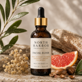 North Harbor Facial Elixir - Luxury Facial Oil with Argan, Grapeseed & Botanical Oils  - 2 fl oz / 60 mL
